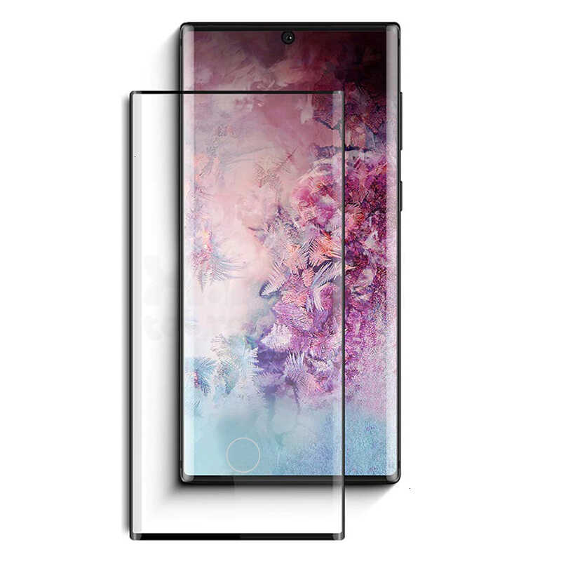 Bal-z Galaxy Note 20 Ultra  Kavisli Full Yapışkanlı Cam Ekran Koruyucu