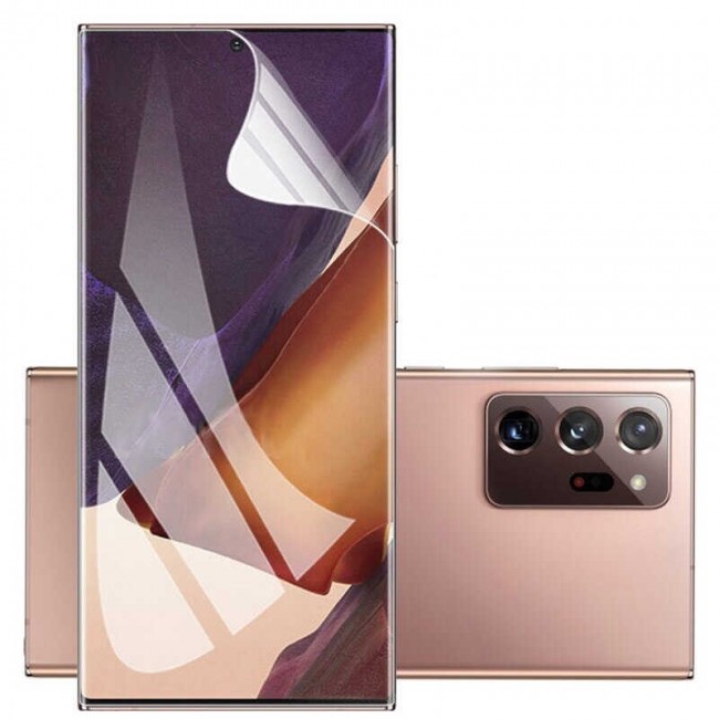 Galaxy Note 20 Ultra Zore Süper Pet Ekran Koruyucu Jelatin Galaxy Note 20 Ultra Zore Süper Pet Ekran Koruyucu Jelatin