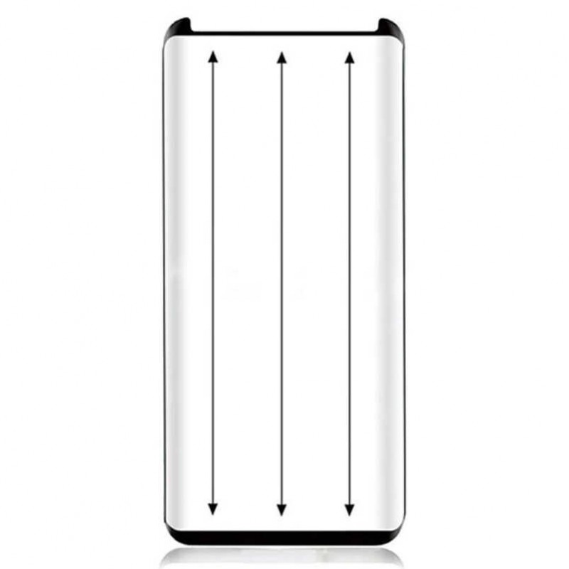 Bal-z Galaxy Note 9  Kavisli Full Yapışkanlı Cam Ekran Koruyucu