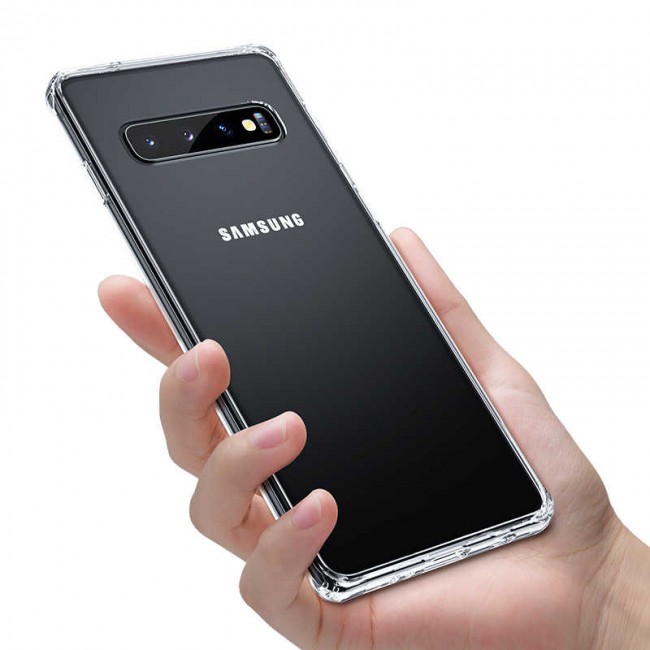 Galaxy S10 Plus Kılıf Benks Magic Crystal Clear Glass Kapak Galaxy S10 Plus Kılıf Benks Magic Crystal Clear Glass Kapak
