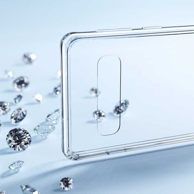 Galaxy S10 Plus Kılıf Benks Magic Crystal Clear Glass Kapak Galaxy S10 Plus Kılıf Benks Magic Crystal Clear Glass Kapak
