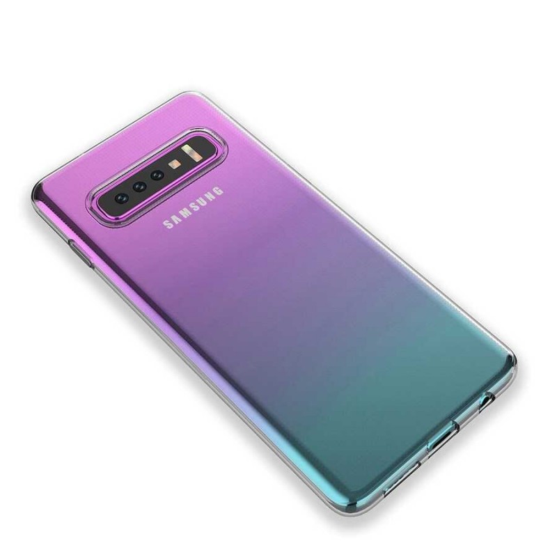 Bal-z Galaxy S10 Plus Kılıf  Kamera Korumalı Süper Silikon Kapak