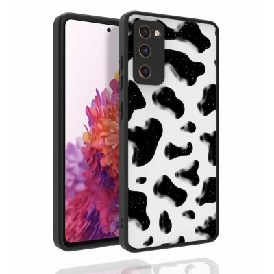 Bal-z Galaxy S20 FE Kılıf Desenli Kamera Korumalı Parlak  Nora Kapak
