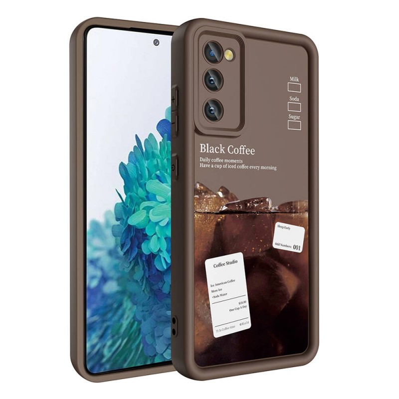 Bal-z Galaxy S20 FE Kılıf Kamera Korumalı Baskılı Arka Yüzey  Klas Kapak