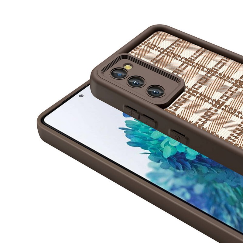 Bal-z Galaxy S20 FE Kılıf Kamera Korumalı Baskılı Arka Yüzey  Klas Kapak