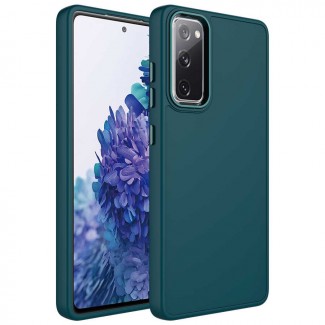 Galaxy S20 FE Kılıf Metal Çerçeve ve Buton Tasarımlı Silikon Zore Luna Kapak Galaxy S20 FE Kılıf Metal Çerçeve ve Buton Tasarımlı Silikon Zore Luna Kapak