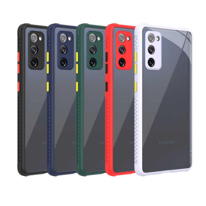 Bal-z Galaxy S20 FE Kılıf ​​ Kaff Kapak