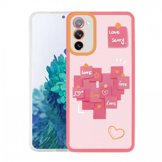 Galaxy S20 FE Kılıf Zore M-Fit Desenli Kapak Galaxy S20 FE Kılıf Zore M-Fit Desenli Kapak