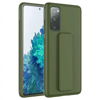 Galaxy S20 FE Kılıf Zore Qstand Kapak Galaxy S20 FE Kılıf Zore Qstand Kapak