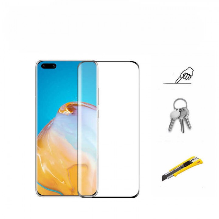 Huawei P40 Pro Zore Süper Pet Ekran Koruyucu Jelatin