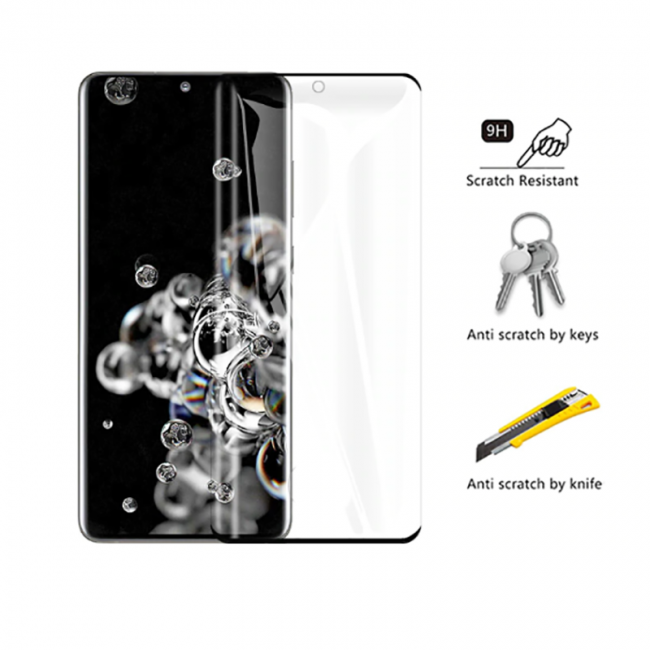 Galaxy S20 Ultra Zore Süper Pet Ekran Koruyucu Jelatin Galaxy S20 Ultra Zore Süper Pet Ekran Koruyucu Jelatin