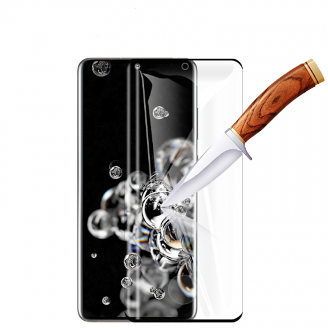 Galaxy S20 Ultra Zore Süper Pet Ekran Koruyucu Jelatin Galaxy S20 Ultra Zore Süper Pet Ekran Koruyucu Jelatin