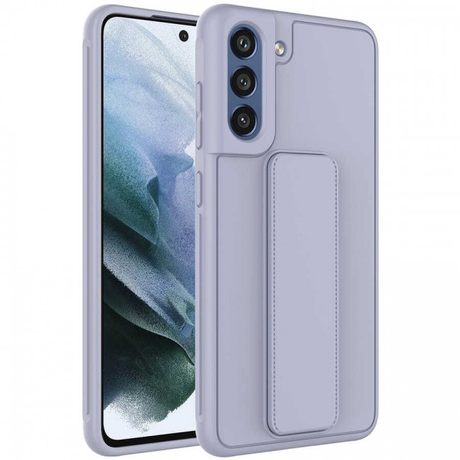 Galaxy S21 FE Kılıf Zore Qstand Kapak Galaxy S21 FE Kılıf Zore Qstand Kapak