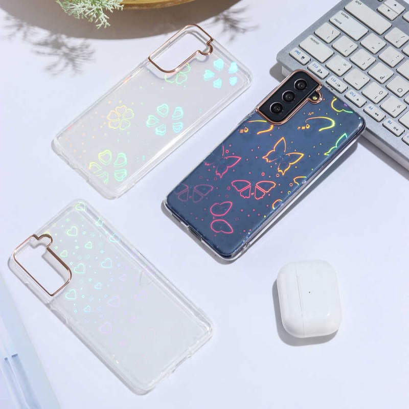 Bal-z Galaxy S21 FE Kılıf  Sidney Desenli Sert Kapak