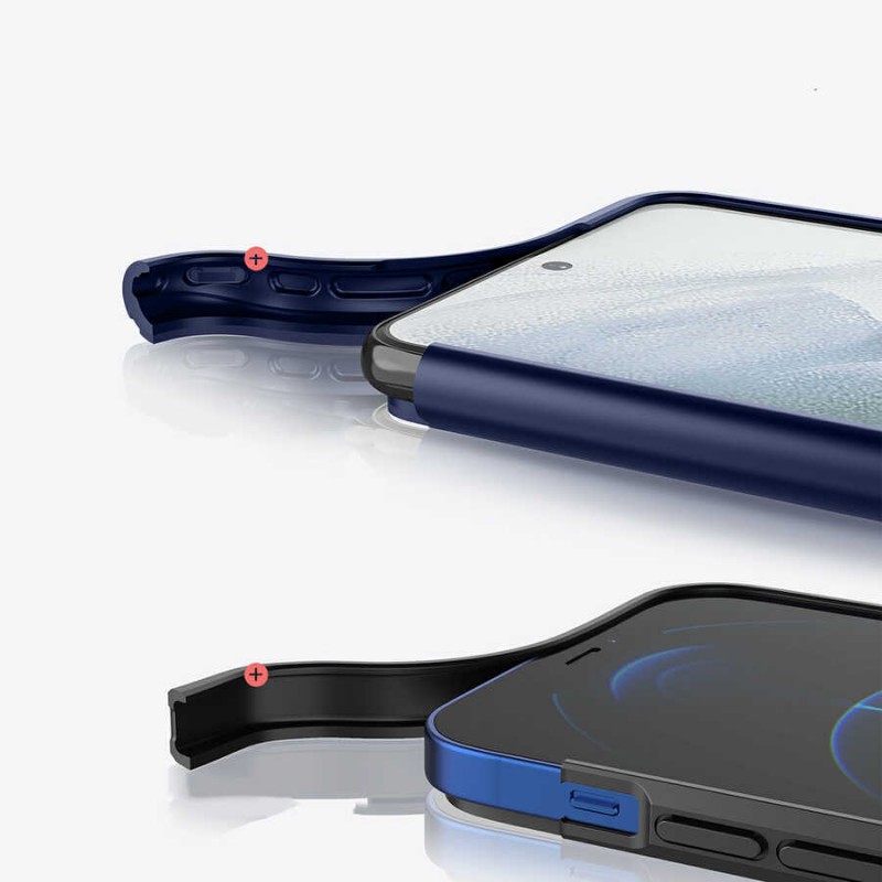 Bal-z Galaxy S21 Kılıf ​​​​​Wiwu Sand Stone Kapak