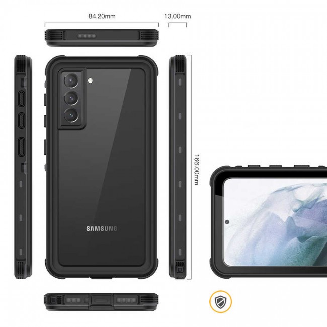 Galaxy S21 Plus Kılıf 1-1 Su Geçirmez Kılıf Galaxy S21 Plus Kılıf 1-1 Su Geçirmez Kılıf