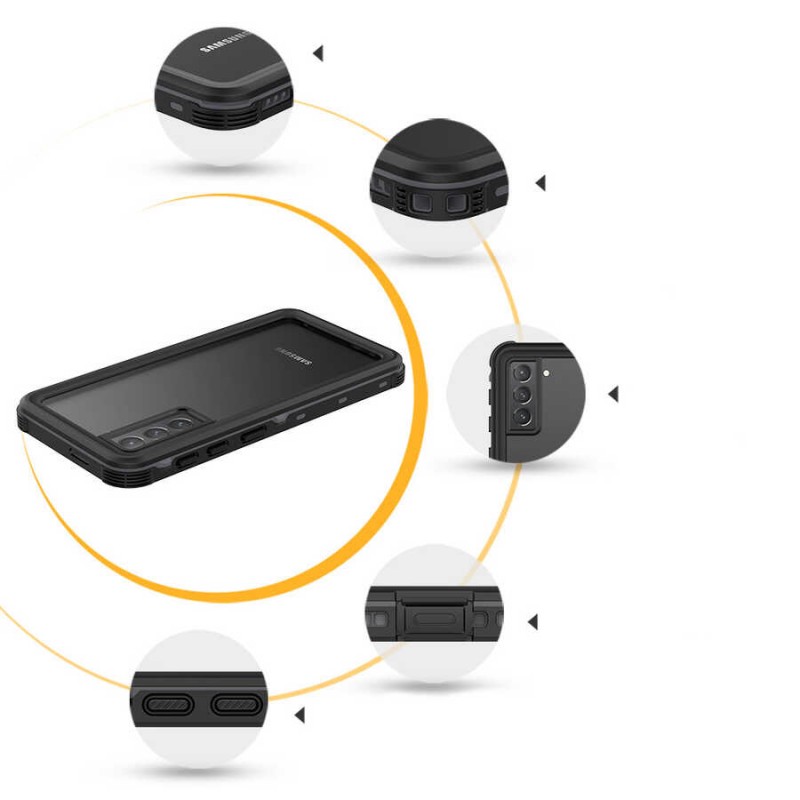 Bal-z Galaxy S21 Plus Kılıf 1-1 Su Geçirmez Kılıf