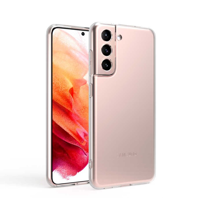 Bal-z Galaxy S21 Plus Kılıf  Kamera Korumalı Süper Silikon Kapak