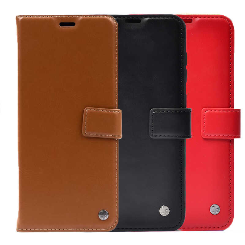 Bal-z Galaxy S21 Plus Kılıf  Kar Deluxe Kapaklı Kılıf