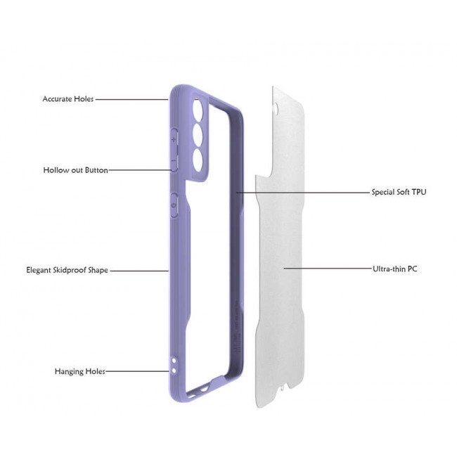 Galaxy S21 Plus Kılıf Zore Parfe Kapak Galaxy S21 Plus Kılıf Zore Parfe Kapak