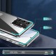 Galaxy S21 Ultra Kılıf Standlı Şeffaf Silikon Zore L-Stand Kapak Galaxy S21 Ultra Kılıf Standlı Şeffaf Silikon Zore L-Stand Kapak