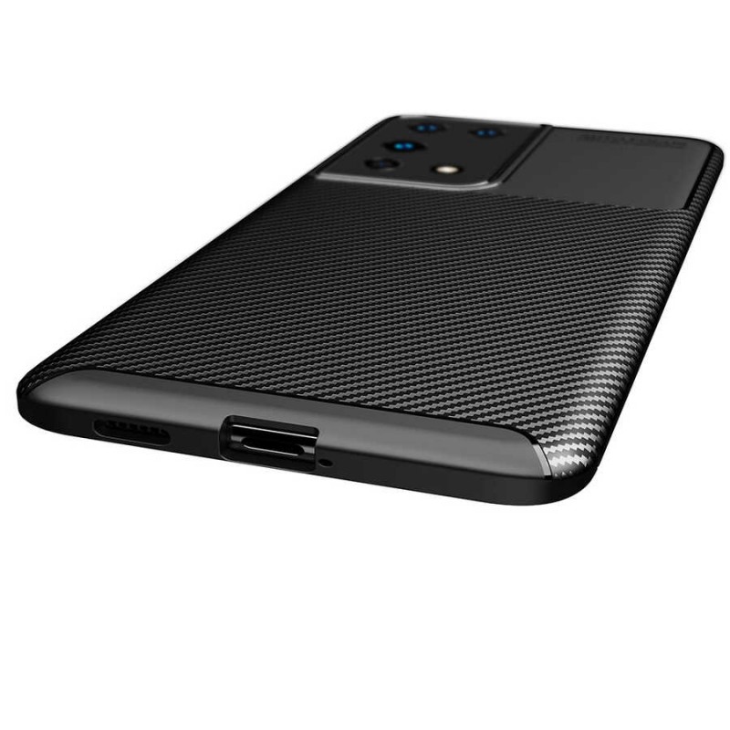 Bal-z Galaxy S21 Ultra Kılıf  Negro Silikon Kapak