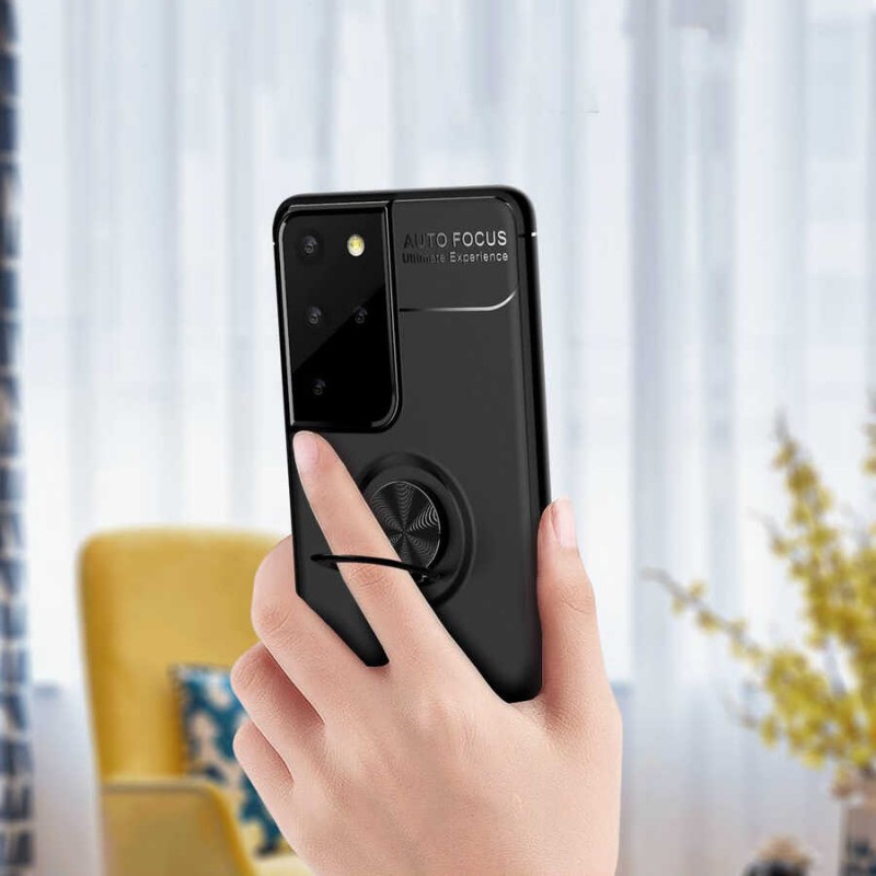 Bal-z Galaxy S21 Ultra Kılıf  Ravel Silikon Kapak