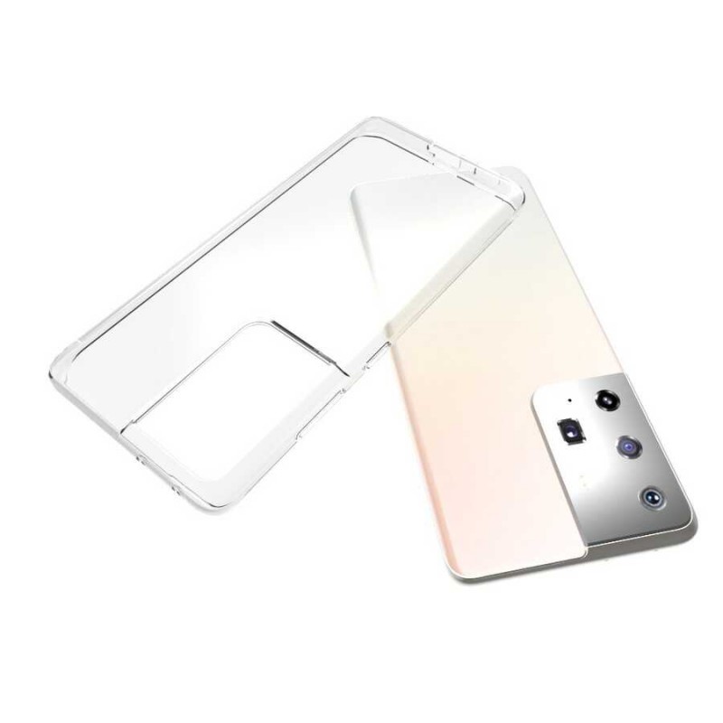 Bal-z Galaxy S21 Ultra Kılıf  Süper Silikon Kapak