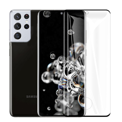 Bal-z Galaxy S21 Ultra  Süper Pet Ekran Koruyucu Jelatin