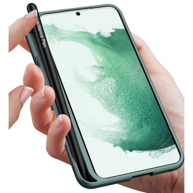 Galaxy S22 Kılıf Zore Kalemli Kıpta Kapak Galaxy S22 Kılıf Zore Kalemli Kıpta Kapak