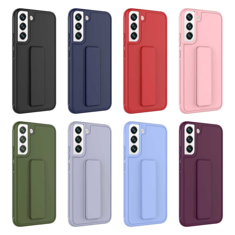 Bal-z Galaxy S22 Kılıf  Qstand Kapak