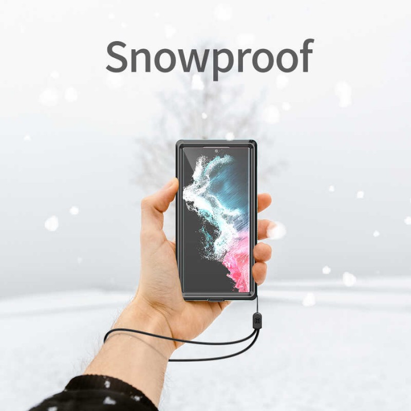 Bal-z Galaxy S22 Ultra Kılıf 1-1 Su Geçirmez Kılıf