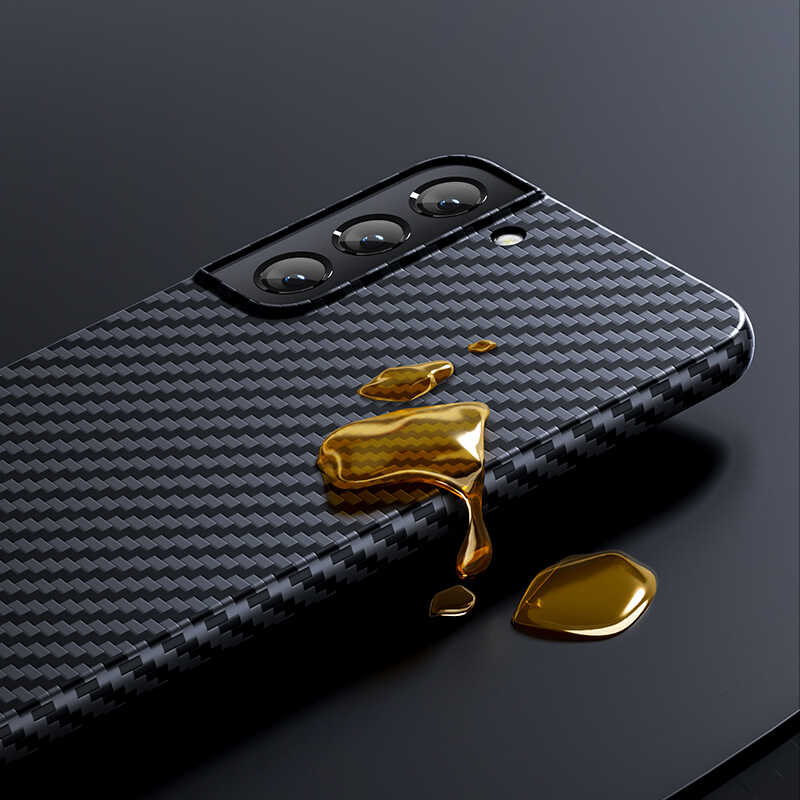 Bal-z Galaxy S22 Ultra Kılıf Benks Kevlar Fiber Kapak