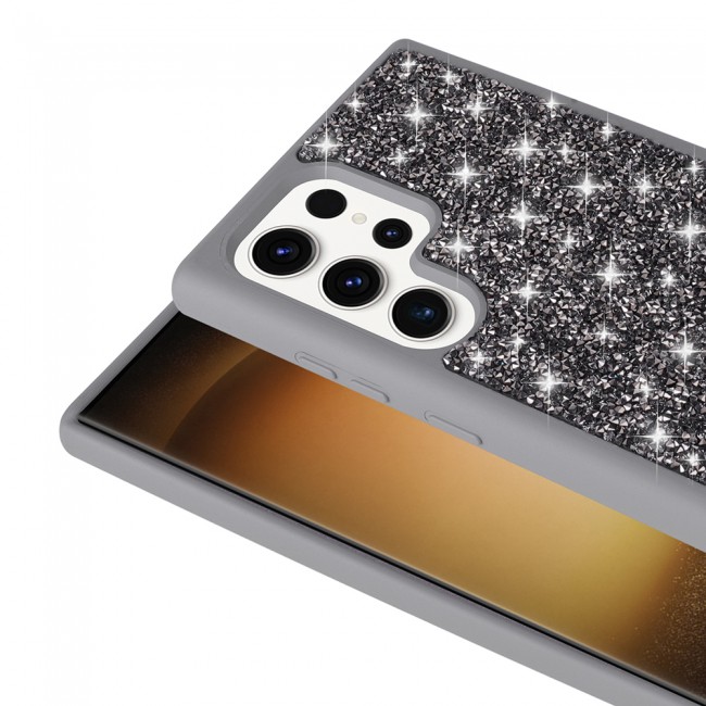 Galaxy S22 Ultra Kılıf Parlak Taşlı Tasarım Zore Pırlanta Kapak Galaxy S22 Ultra Kılıf Parlak Taşlı Tasarım Zore Pırlanta Kapak