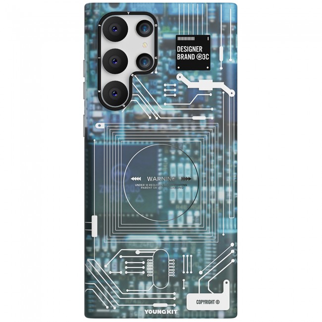 Galaxy S22 Ultra Kılıf YoungKit Technology Serisi Kapak Galaxy S22 Ultra Kılıf YoungKit Technology Serisi Kapak