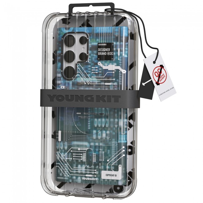 Galaxy S22 Ultra Kılıf YoungKit Technology Serisi Kapak Galaxy S22 Ultra Kılıf YoungKit Technology Serisi Kapak