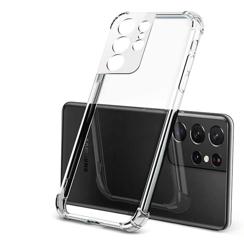 Bal-z Galaxy S22 Ultra Kılıf  Kamera Korumalı Nitro Anti Shock Silikon