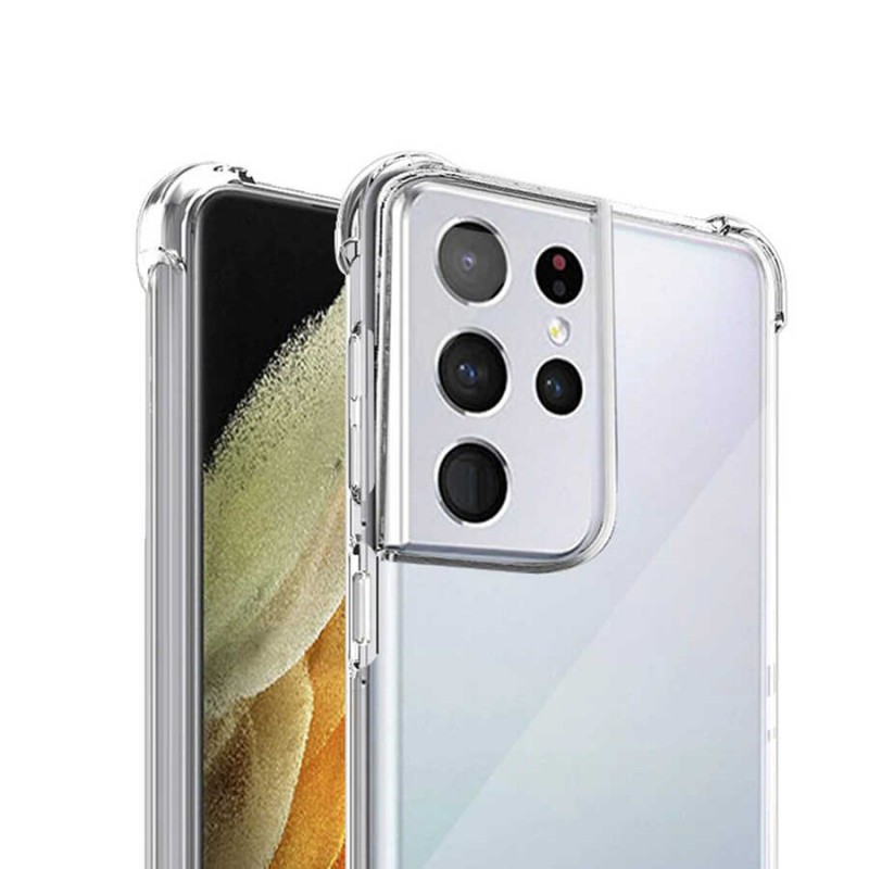 Bal-z Galaxy S22 Ultra Kılıf  Kamera Korumalı Nitro Anti Shock Silikon