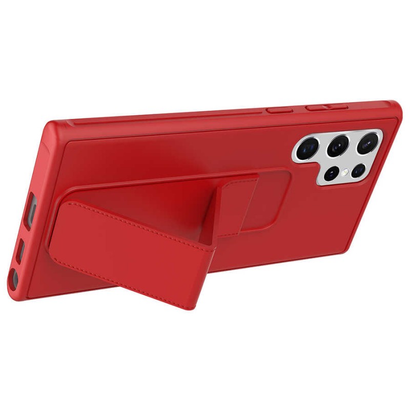 Bal-z Galaxy S22 Ultra Kılıf  Qstand Kapak