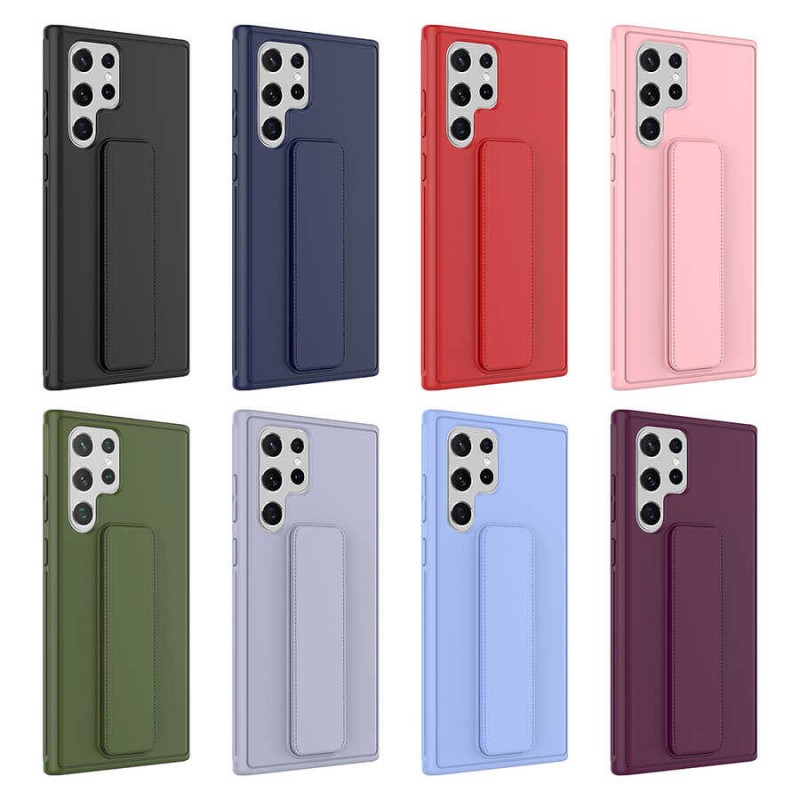 Bal-z Galaxy S22 Ultra Kılıf  Qstand Kapak