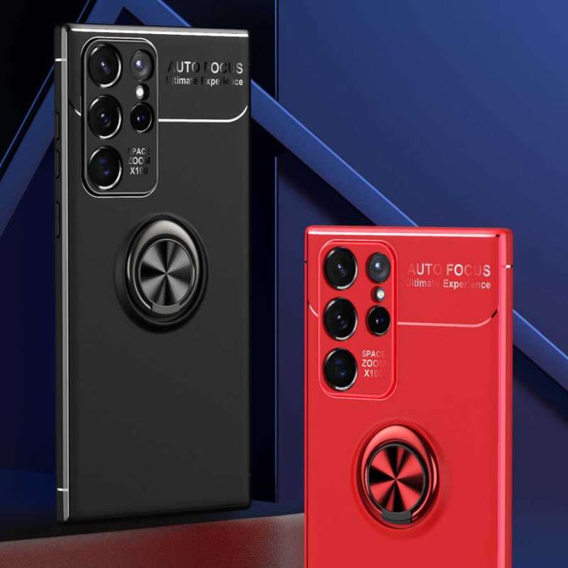 Bal-z Galaxy S22 Ultra Kılıf  Ravel Silikon Kapak