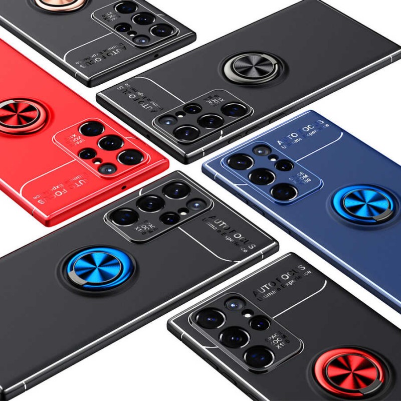 Bal-z Galaxy S22 Ultra Kılıf  Ravel Silikon Kapak