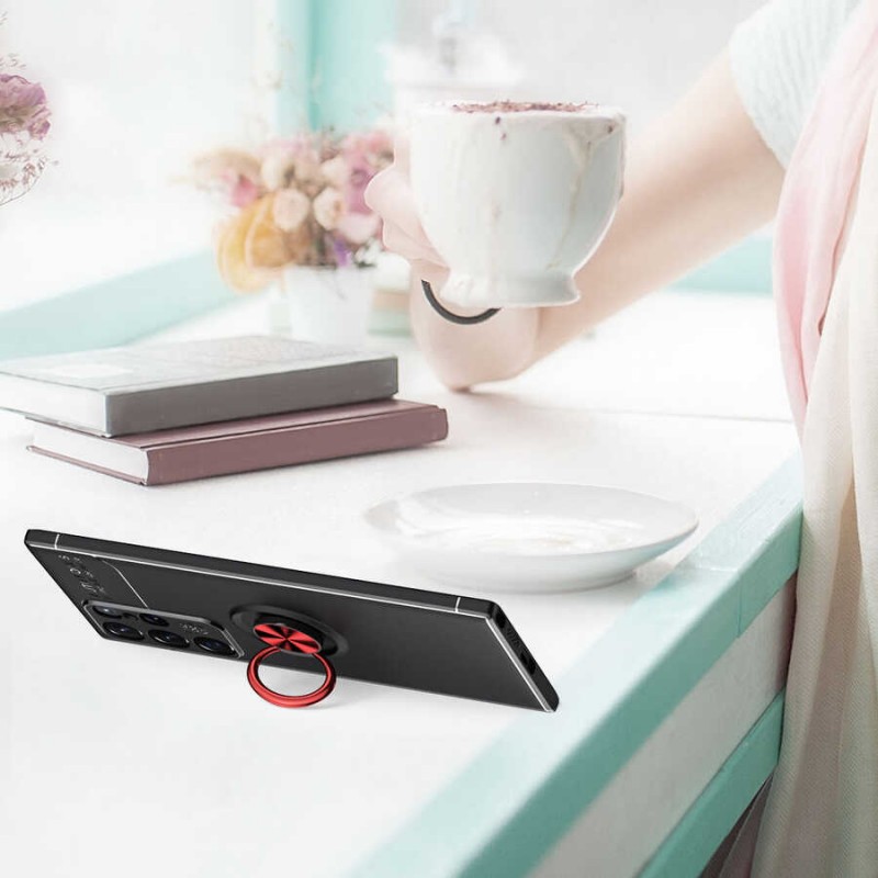 Bal-z Galaxy S22 Ultra Kılıf  Ravel Silikon Kapak