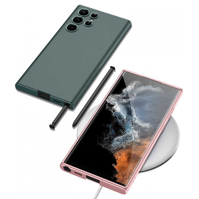 Galaxy S22 Ultra Kılıf Zore Silikon Kıpta Kapak Galaxy S22 Ultra Kılıf Zore Silikon Kıpta Kapak
