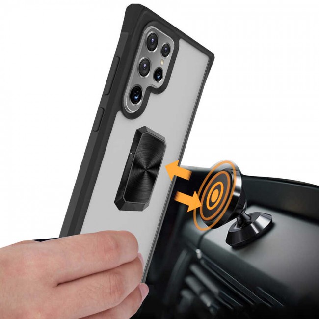 Galaxy S22 Ultra Kılıf Zore V-Bax Kapak Galaxy S22 Ultra Kılıf Zore V-Bax Kapak