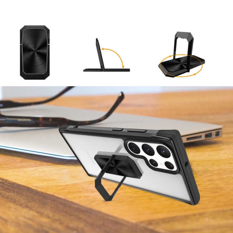 Bal-z Galaxy S22 Ultra Kılıf  V-Bax Kapak