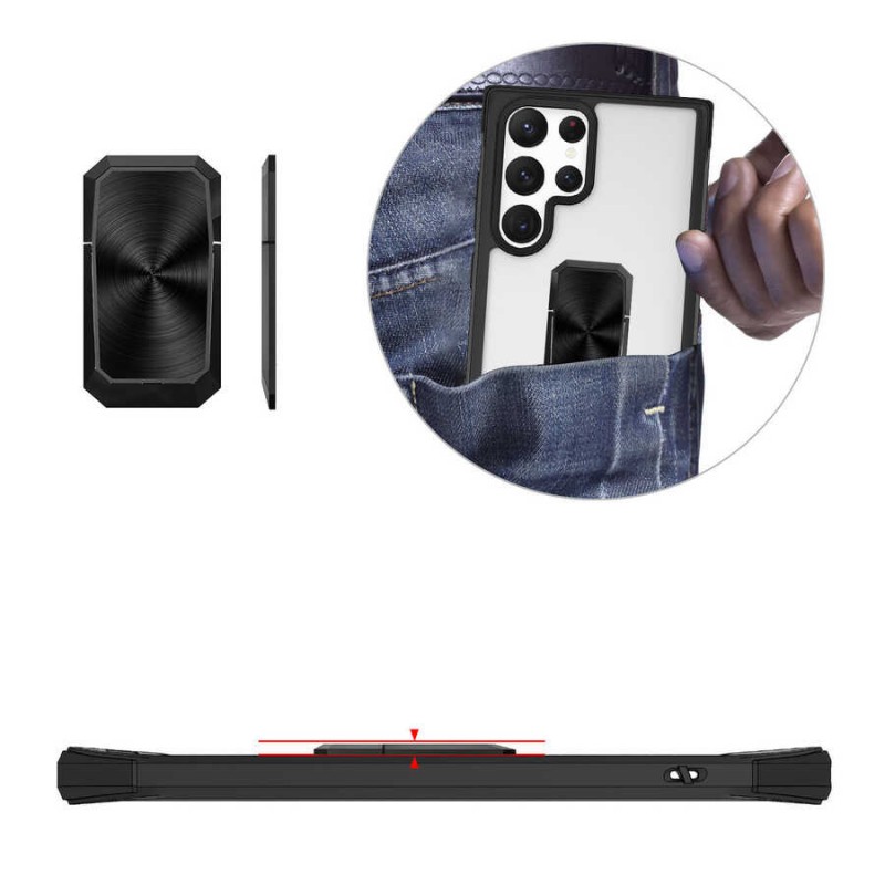 Bal-z Galaxy S22 Ultra Kılıf  V-Bax Kapak