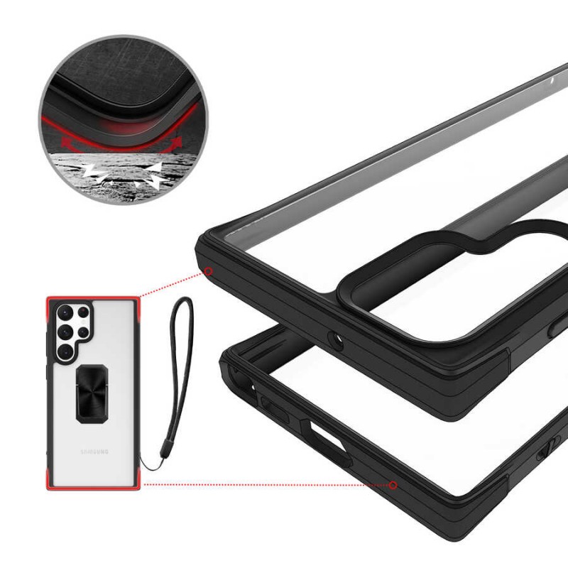 Bal-z Galaxy S22 Ultra Kılıf  V-Bax Kapak