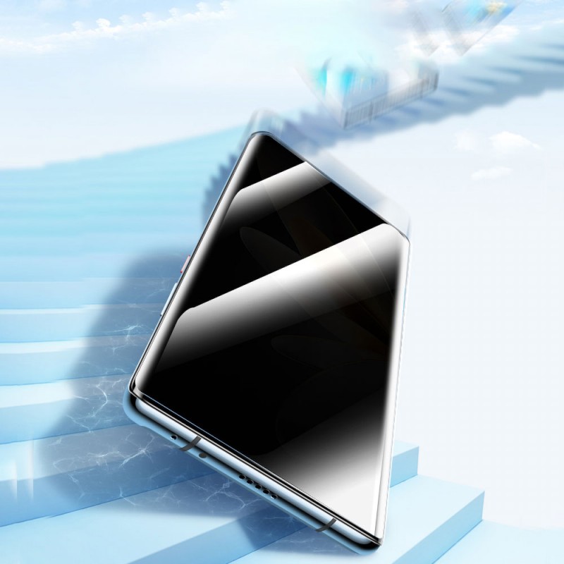 Bal-z Galaxy S22 Ultra  Kolay Uygulama Aparatlı Privacy Easy Body Hayalet Ekran Koruyucu