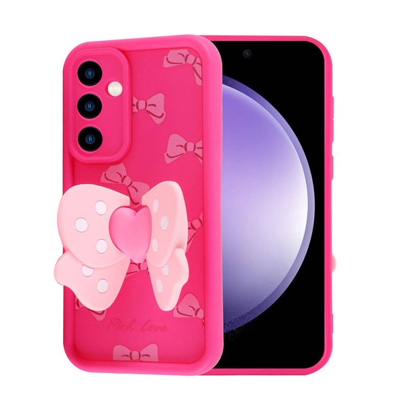 Bal-z Galaxy S23 FE Kılıf Kamera Korumalı Figür Tasarımlı  Kapya Kapak